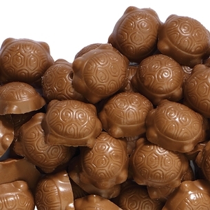 Milk Chocolate Caramel Filled Mini Turtles